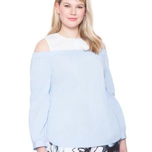 NWT ELOQUII Cold Shoulder Top
